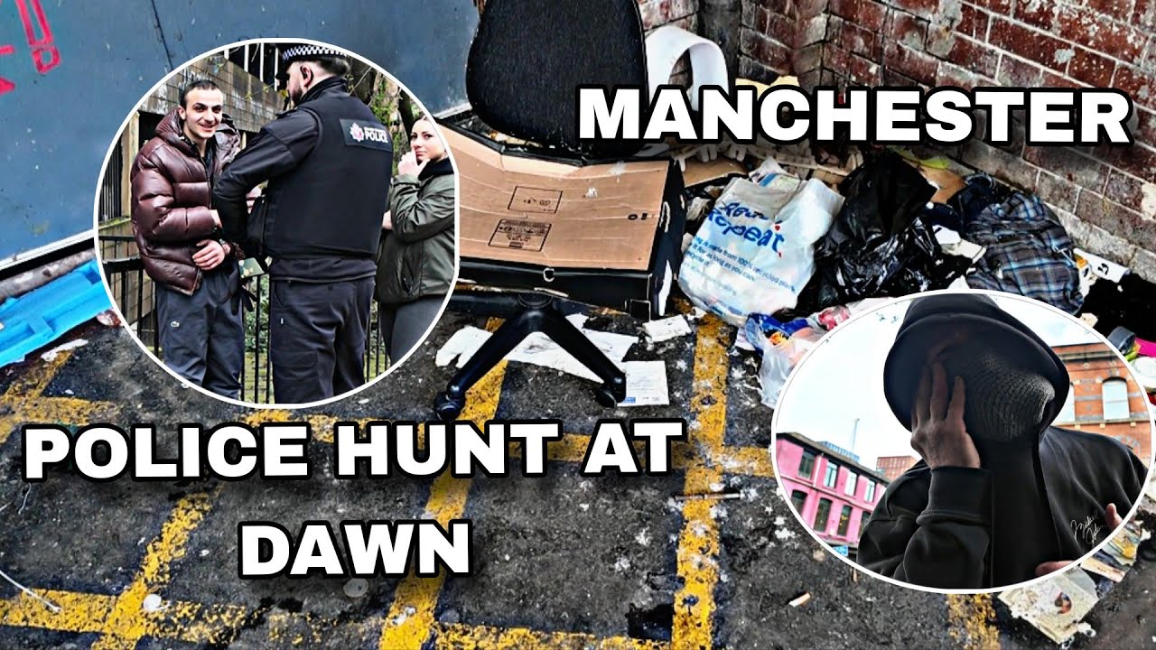 MANCHESTER Dawn Police Crackdown | Madness Hits, the City Never Sleeps!!