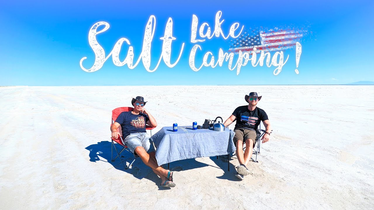 CAMPING in der SALZWÜSTE! | Roadtrip USA