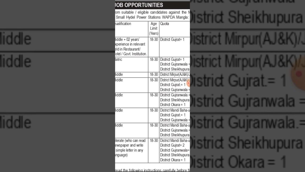 Water and Power Development Authority WAPDA