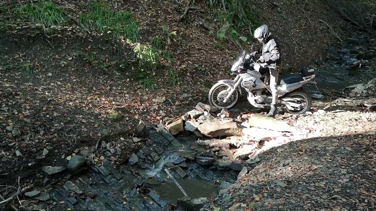 Kawasaki KLE500 & KTM690 Offroad test