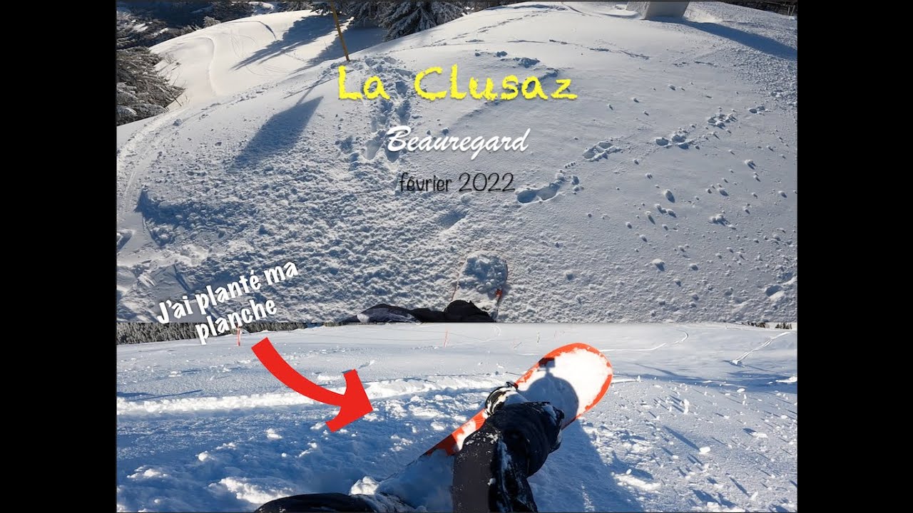 Poudreuse à la Clusaz - Ski/Snow La Clusaz 2022 #Skifrenchalps @La Clusaz