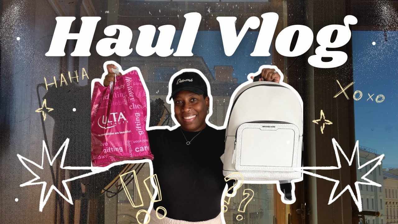 HAUL VLOG 🛍️ | Ulta, Amazon, Coach, Michael Kors, etc….