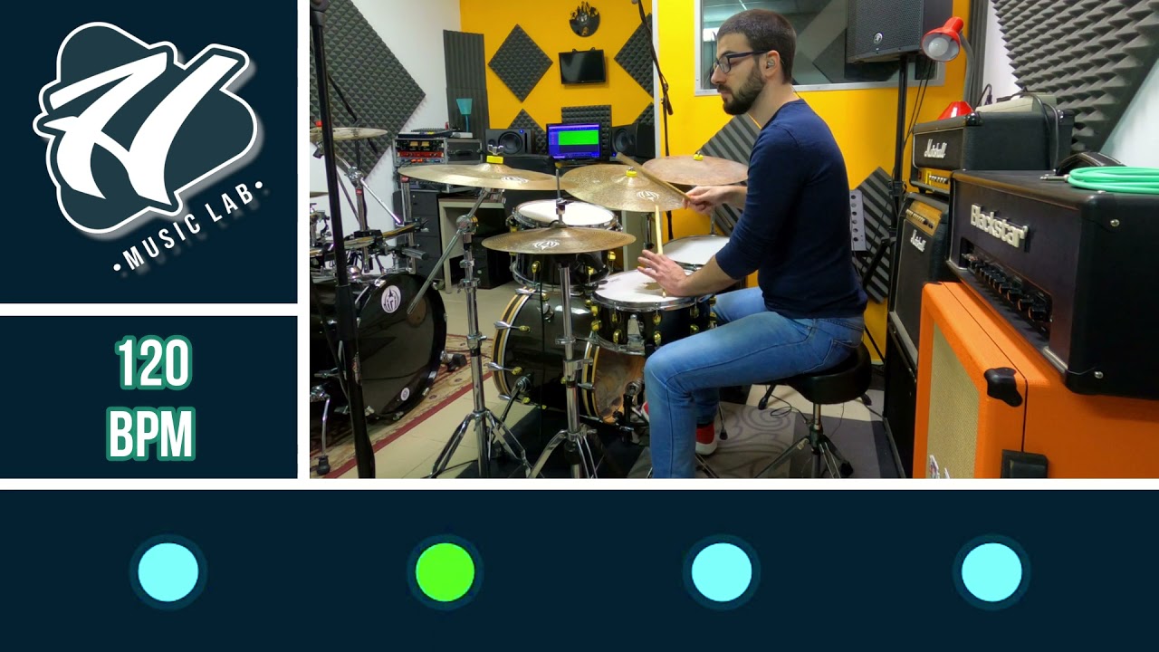 Let's Play Together - Reggae Drum Groove 120 BPM