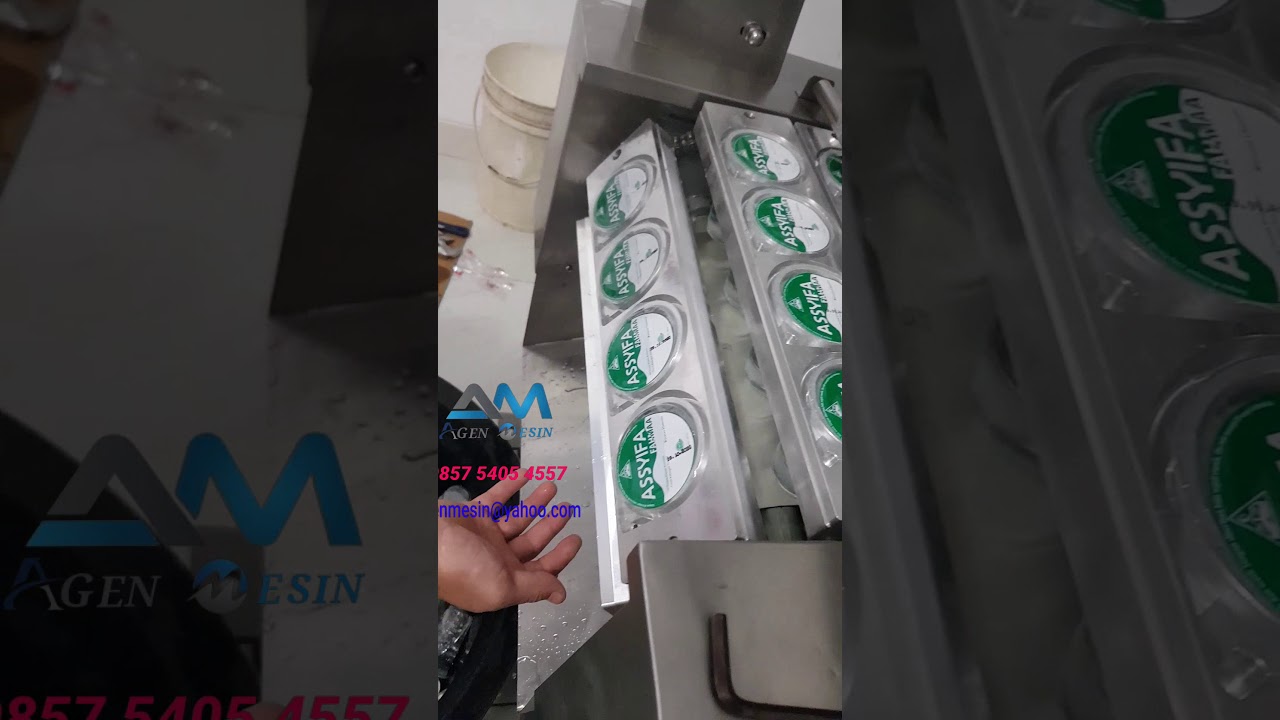 Cup Sealer Tongda Mesin Isi Air Mineral Kemasan Gelas 4 Baris Line