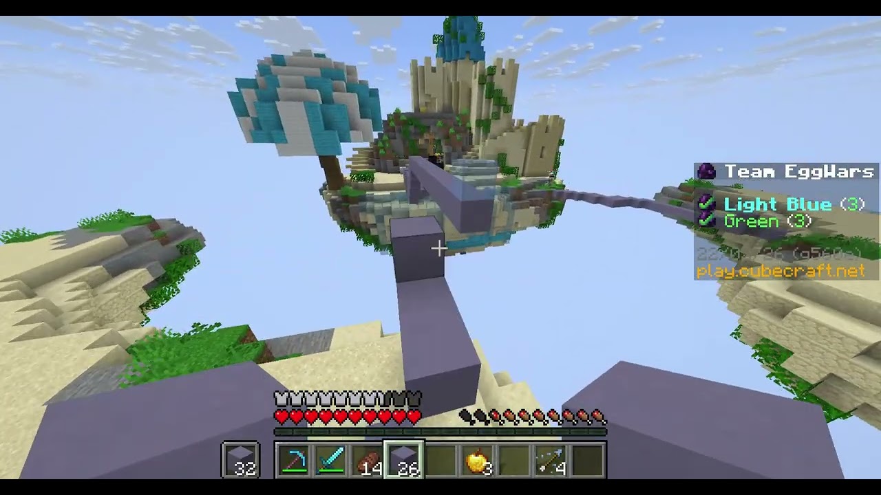 Minecraft Eggwars Cubecraft - Beach Map