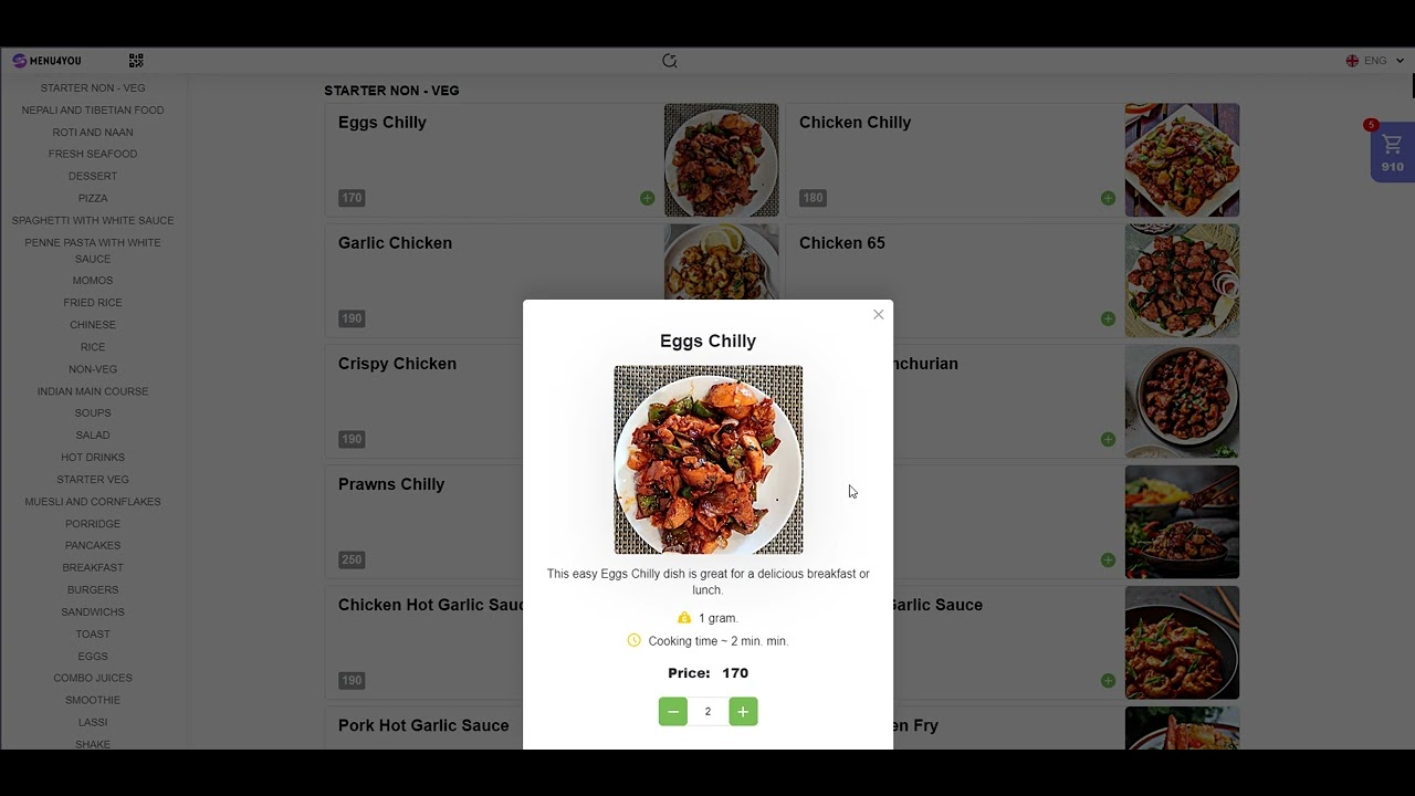 Меню Для Ресторанов с QR кодом &mdash; Vue, TypeScript, Golang