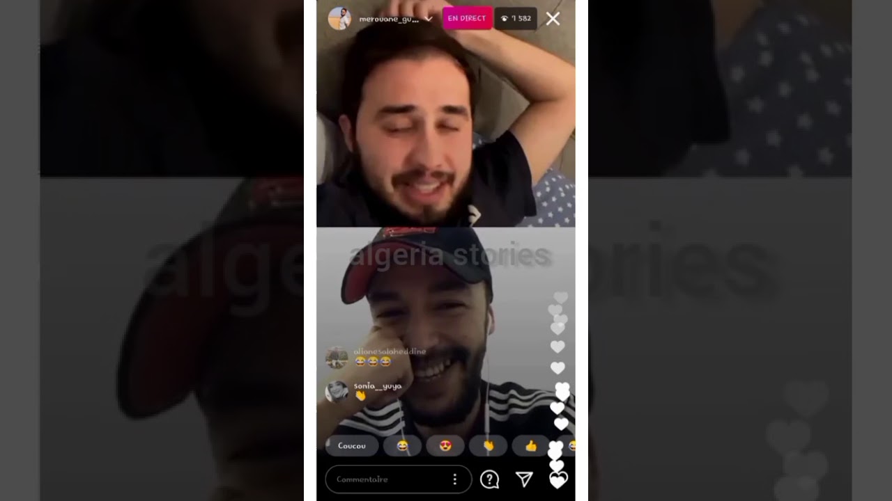 لايف مروان ڨروابي مع الفرطيش 😂😂