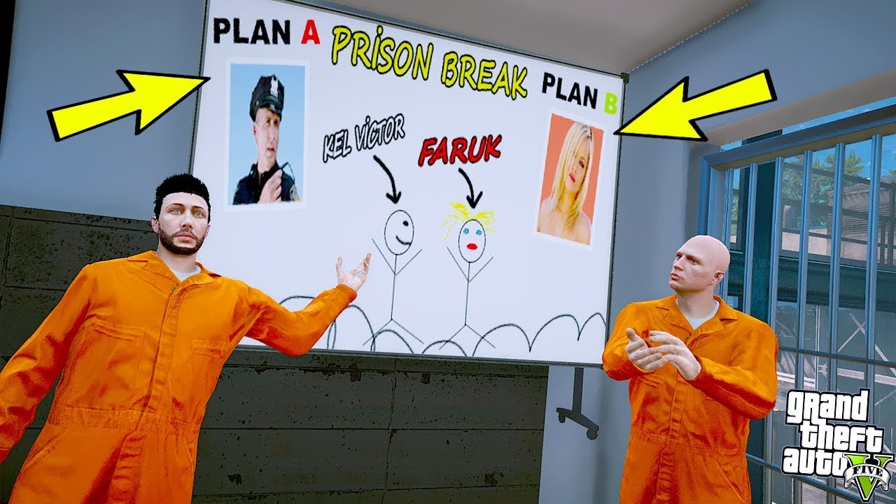 FARUK'UN İMKANSIZ HAPİSHANEDEN KAÇIŞ PLANI! - GTA 5 FARUK'UN HAYATI
