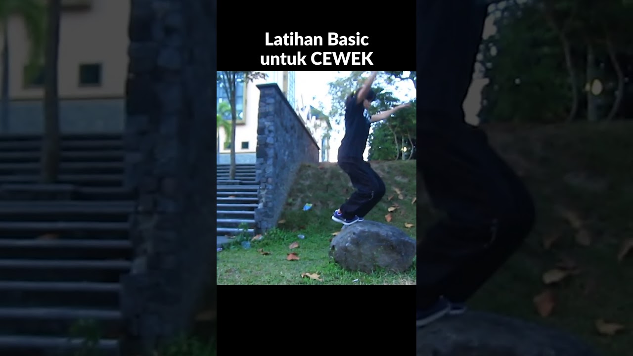 LATIHAN PARKOUR UNTUK CEWEK - Running Precision Jump