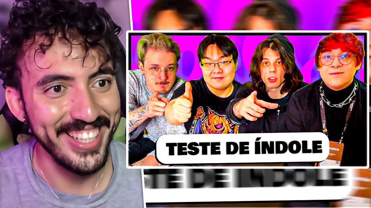 TESTANDO A NOSSA ÍNDOLE (Ft. Scottonauta, Tiba e Keller) - Cantinho do Umild | Leozin React
