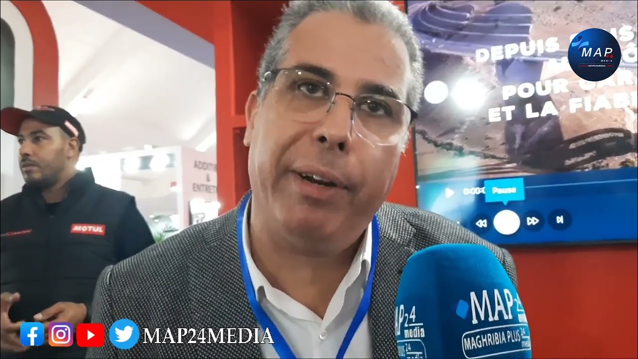 معرض الدارالبيضاء الدولي  الجديد مع هدا أصحاب الشركات الرائدة في عالم المحركات..