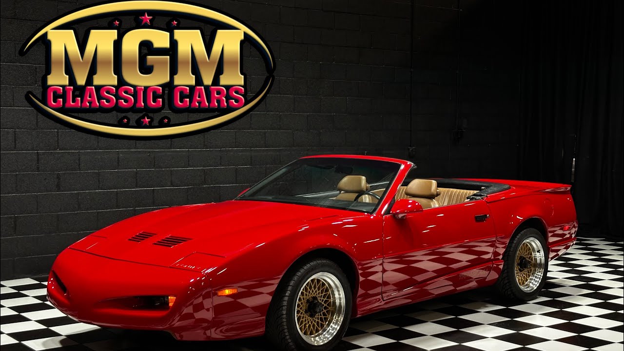 1991 Pontiac Firebird Trans Am Convertible - WS6 - FOR SALE! - CALL!