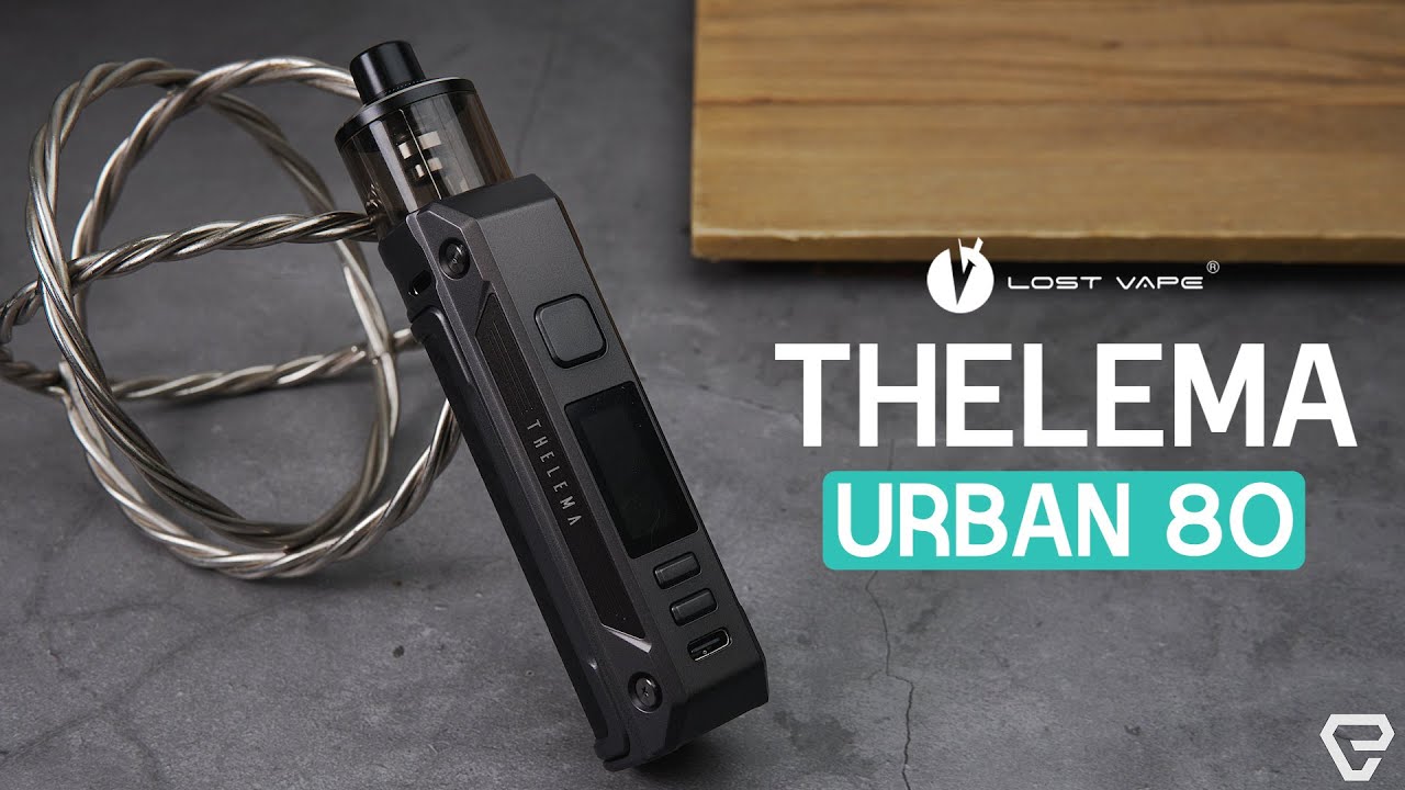 Распаковка Lost Vape Thelema Urban!