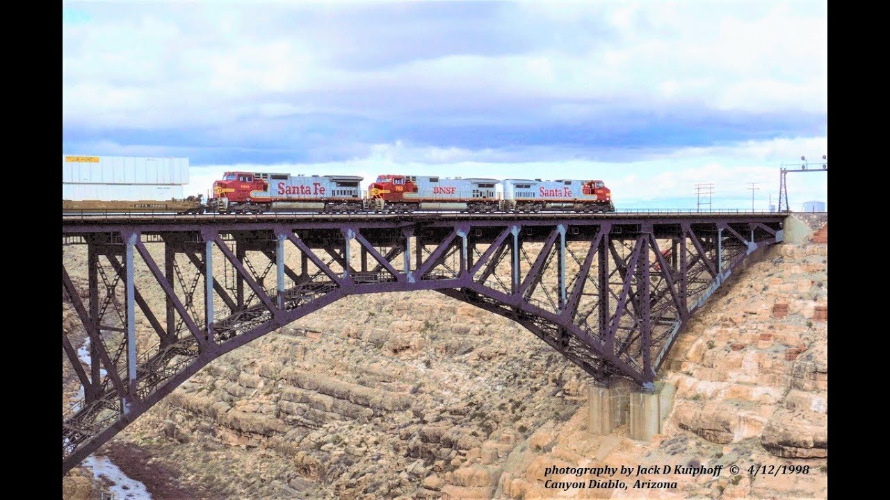 TRAINS, on BIG BRIDGES & TRESTLES. Many locations and railroads included.