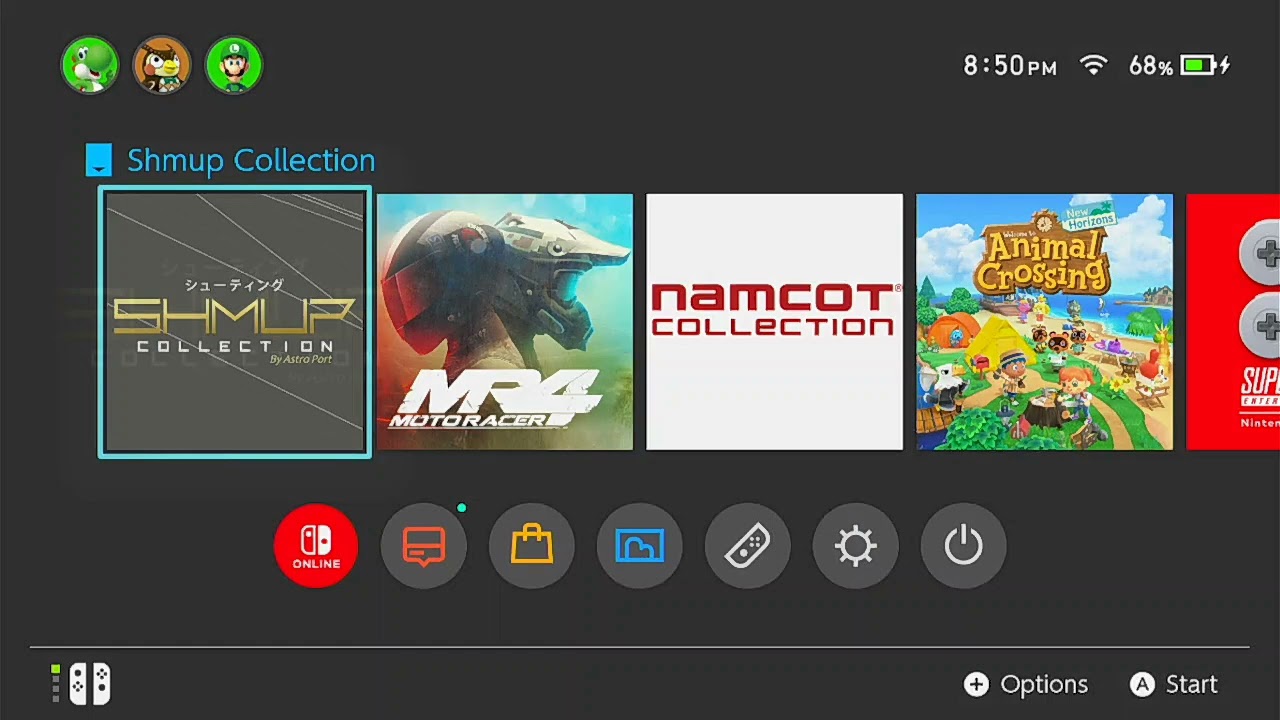 Unboxing SHMUP COLLECTION Nintendo Switch (gameplay)