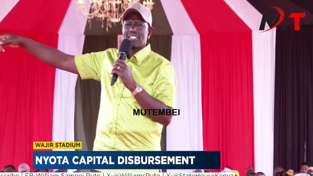 LISTEN TO WHAT PRES RUTO TOLD WAJIR RESIDENTs!!