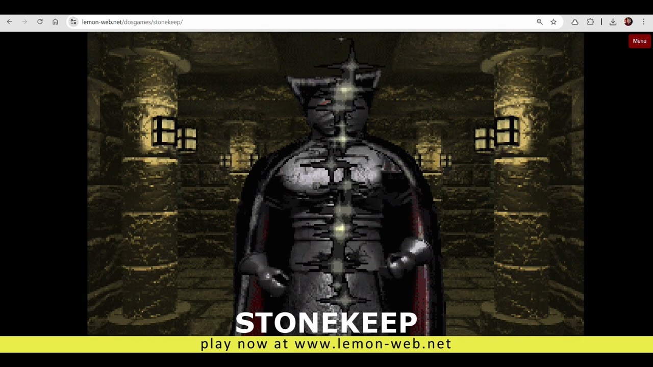 Stonekeep (DOS) Gameplay &middot; Emulated in Browser &middot; Retro RPG Magic
