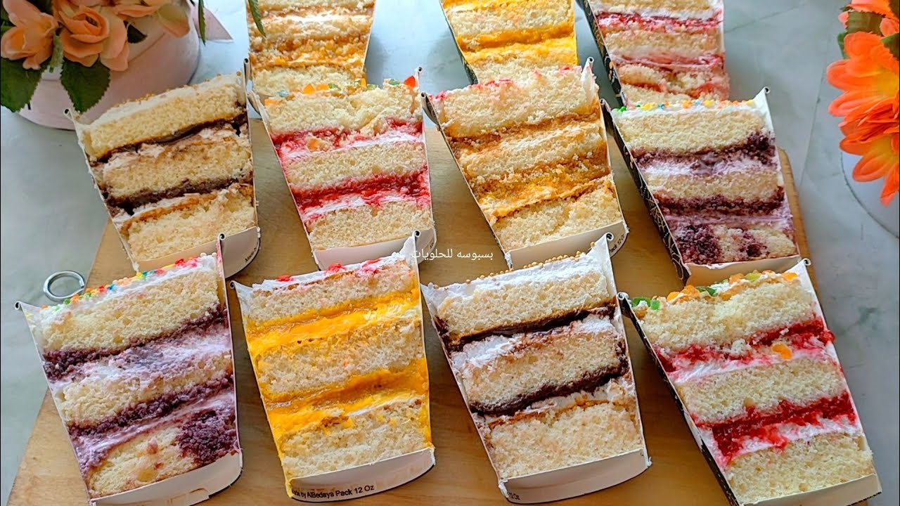 الترند الجديد(الكيك الكوري)كيك الاكواب الكوري cake to go بطعم وهم سهله وسريعه وبسيطه جدا