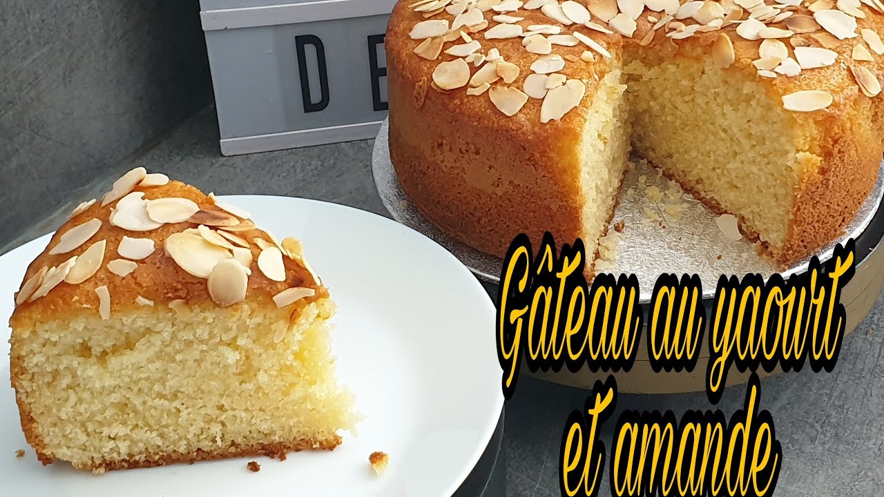 Gâteau au yaourt et amande 😊
