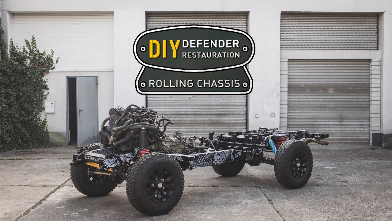 ROLLING CHASSIS - Rahmen restauriert - Land Rover Defender Restauration | EP. 9