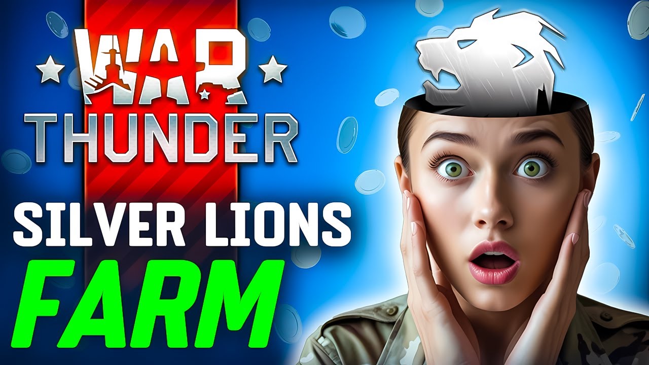 How to Get Silver Lions in War Thunder FOR FREE🎁 Best Silver Lions Farming