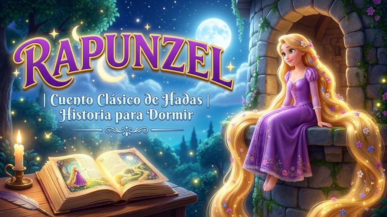 Rapunzel – La magia del cabello dorado - Cuento clásico de hadas - Fairy Tales Spanish