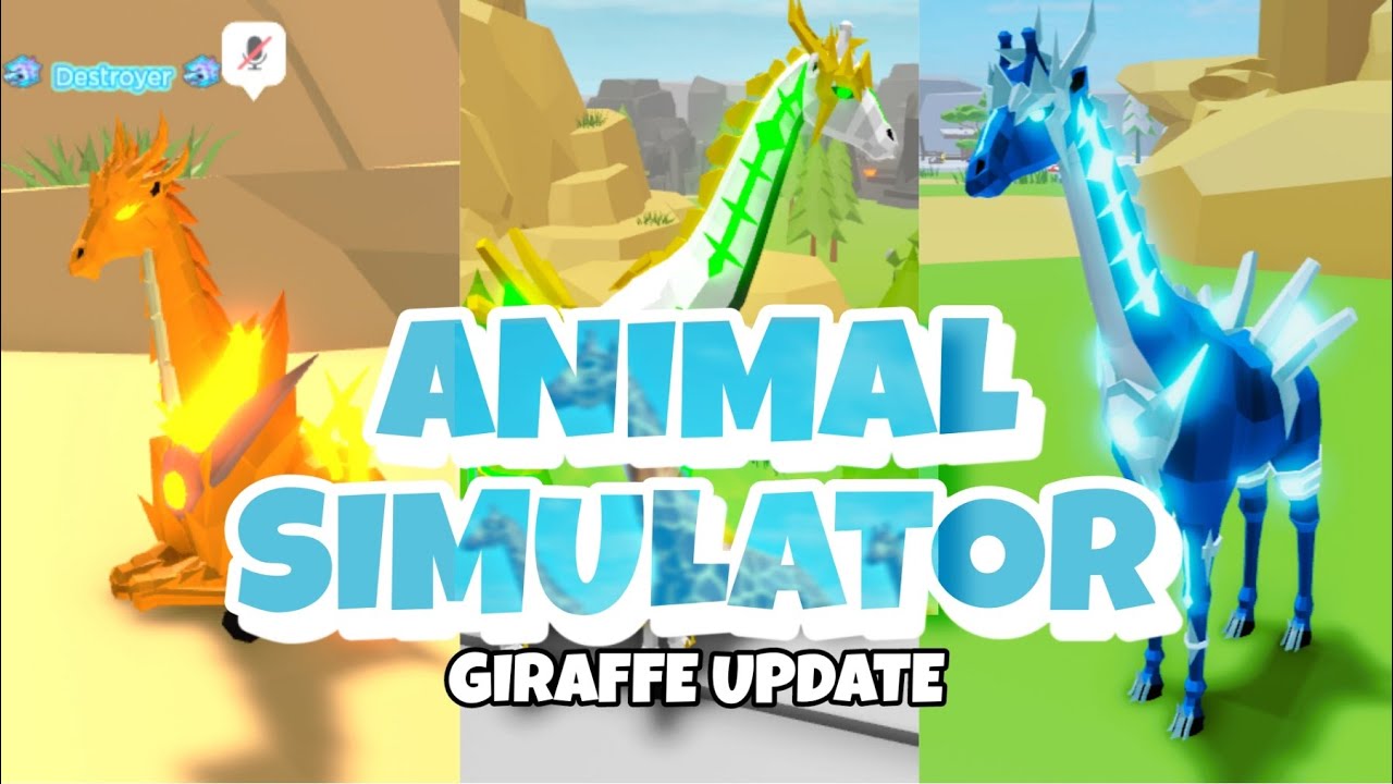 GIRAFFE UPDATE in ANIMAL SIMULATOR