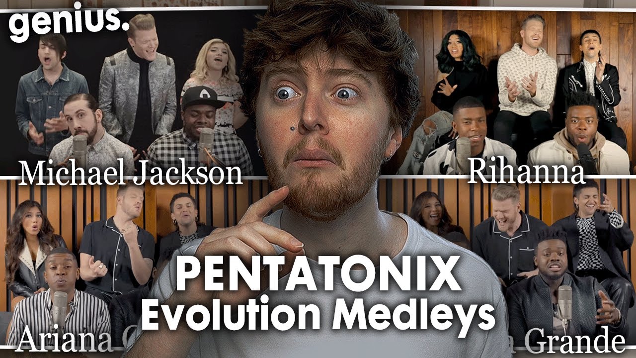 PENTATONIX EVOLUTION MEDLEYS! (Michael Jackson, Rihanna, Ariana Grande | Reaction)