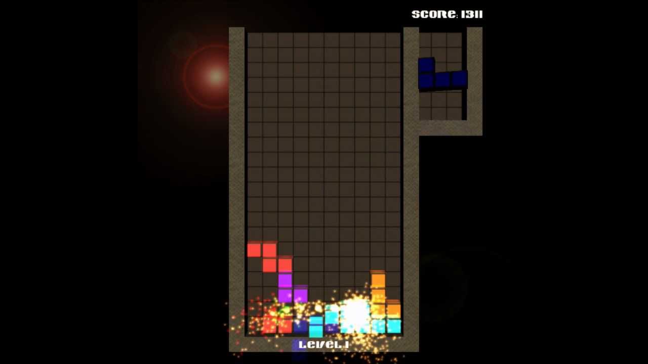 3D TETRIS style game HD (C++, OpenGL)