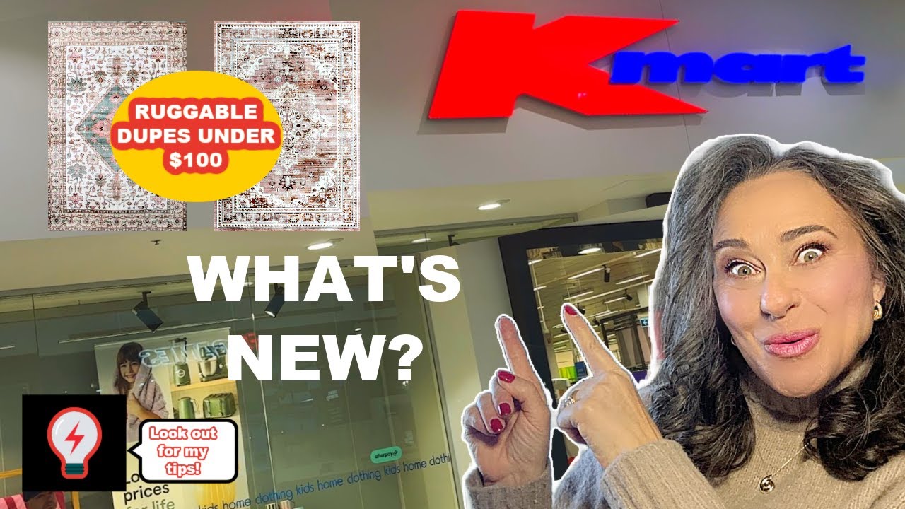 NEW KMART FINDS HAUL | Spring Must-Haves + Ruggable Dupes Under $100