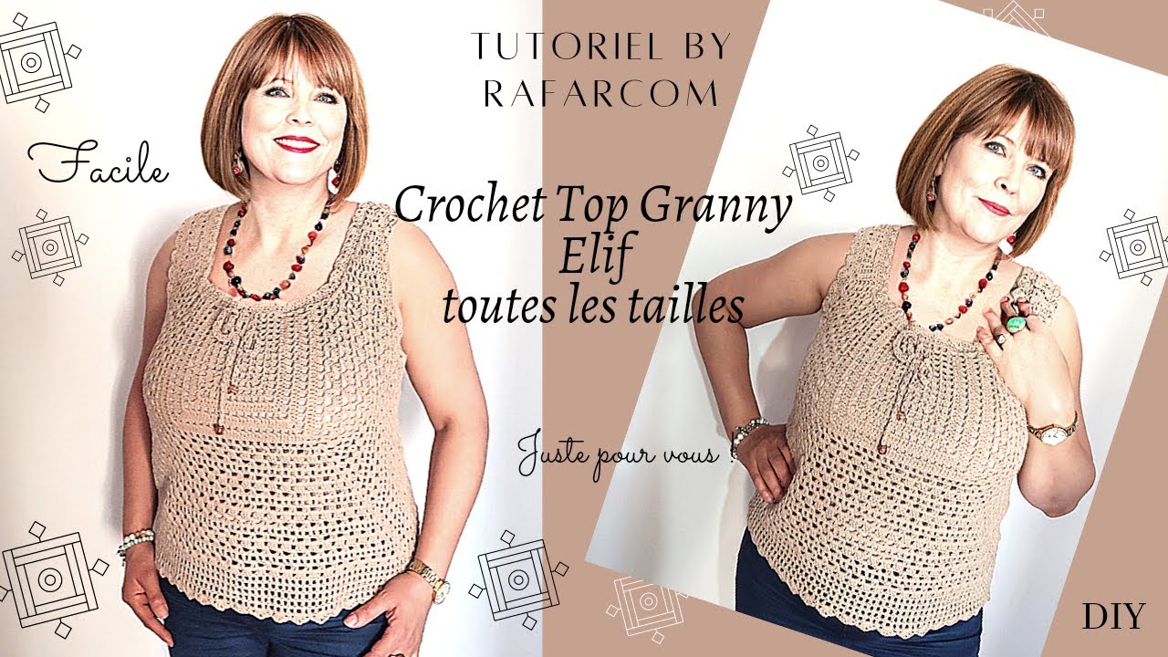 Crochet Top Granny 