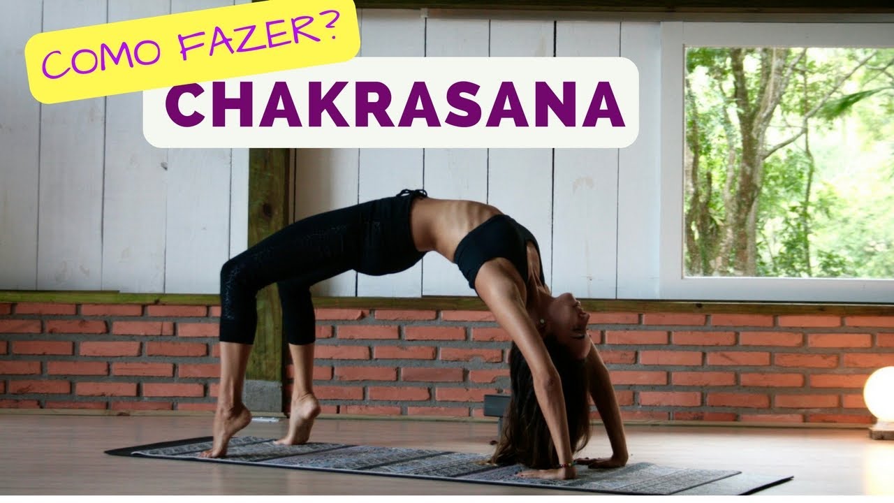 Chakrasana - como fazer a  postura da roda ou ponte