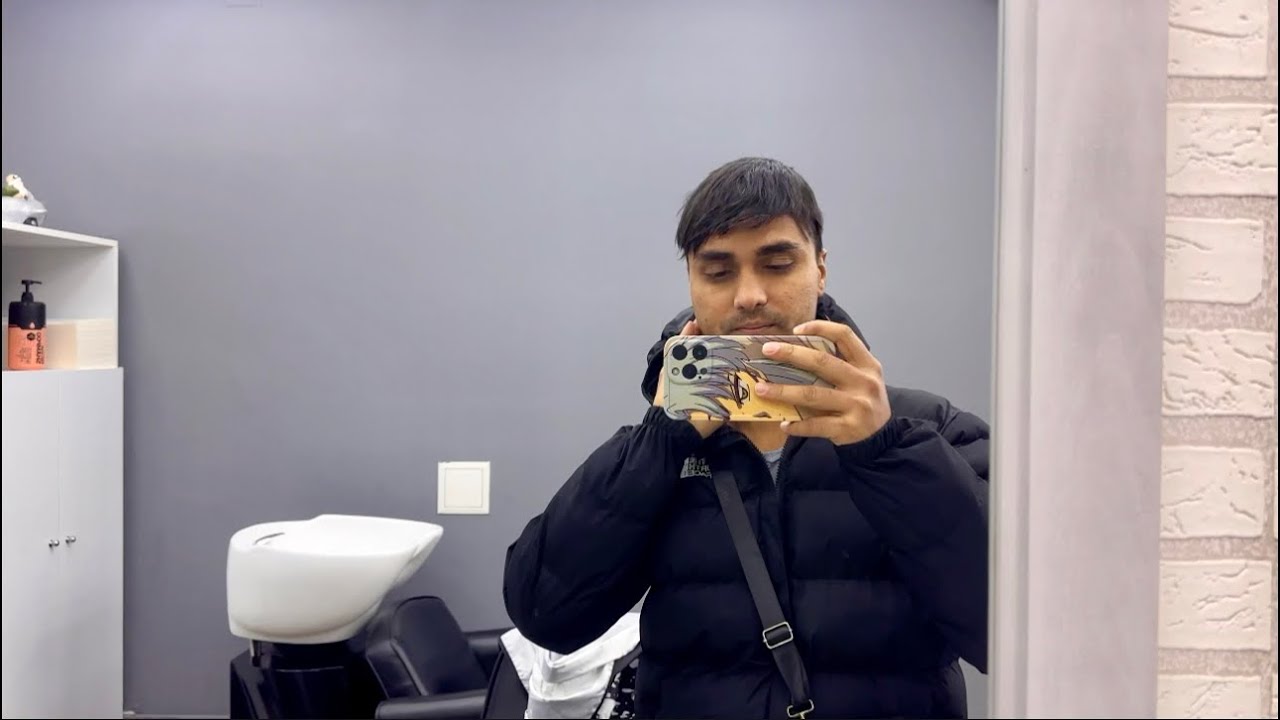  Haircut 💇‍♂️ at Romania 🇷🇴 #haircutting  #timisoara #romania @AmritVlogs69 