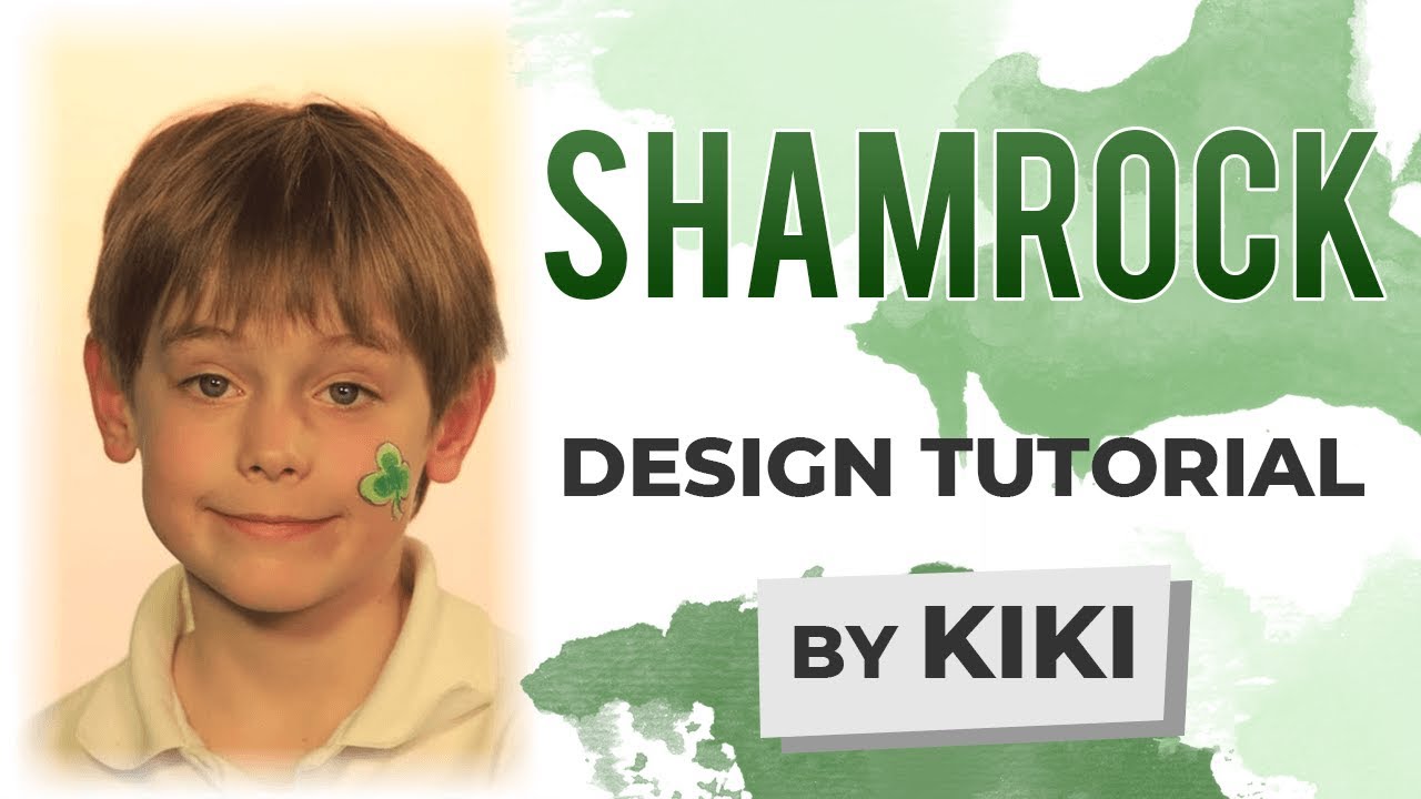 Shamrock Face Paint Tutorial