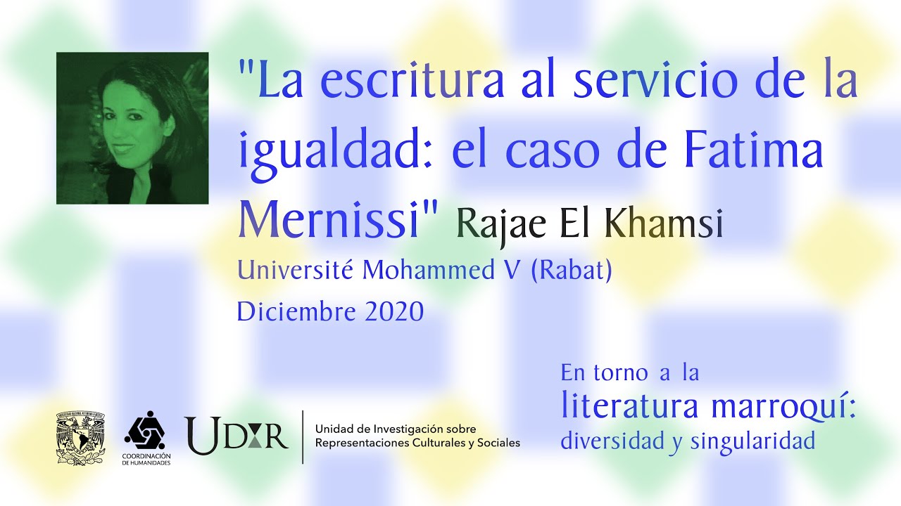 En torno a la literatura marroquí: diversidad y singularidad - Rajae El Khamsi