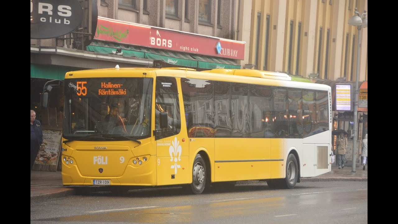 Busseja Turussa 15.7.2016