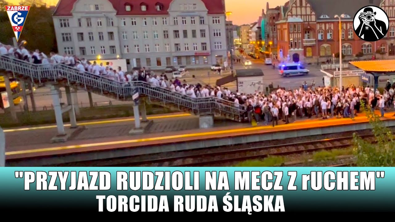 Przyjazd Rudzioli na Mecz z ruchem. Wielkie Derby Śląska. G&oacute;rnik Zabrze-ruch Chorz&oacute;w 1:0
