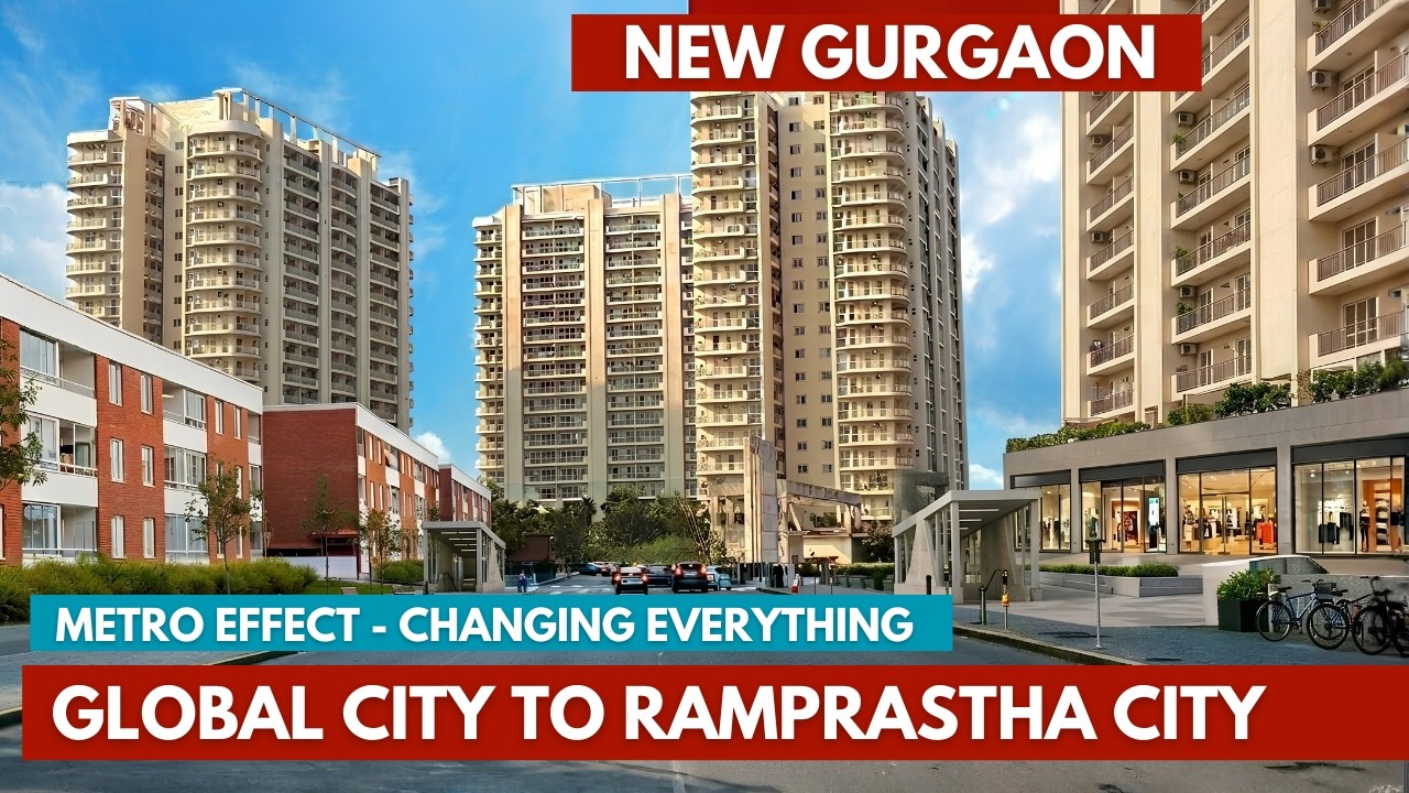 😱 NEW GURGAON 🇮🇳 | Metro + Global City Transformation! This Area Will Look Different in 5 Years!