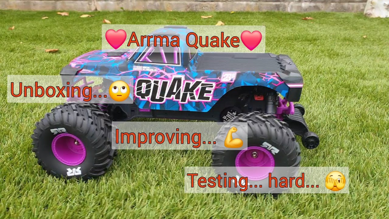 Arrma Quake, Unboxing Improving Testing    Hard