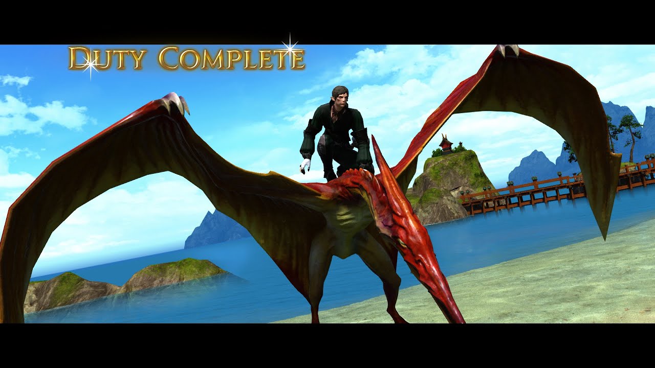 Getting Pteradodon Mount for Ishgardian Restoration in Final Fantasy XIV + Diadem Tips