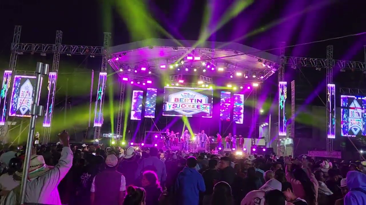 Bertin Gomez y su condesa en vivo xalpatlahuac 2026