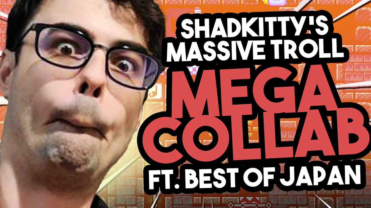 I Spent 3 Hours on This Japanese Megacollab Troll Level (The Best Worst Level Since Thwomp Suc)