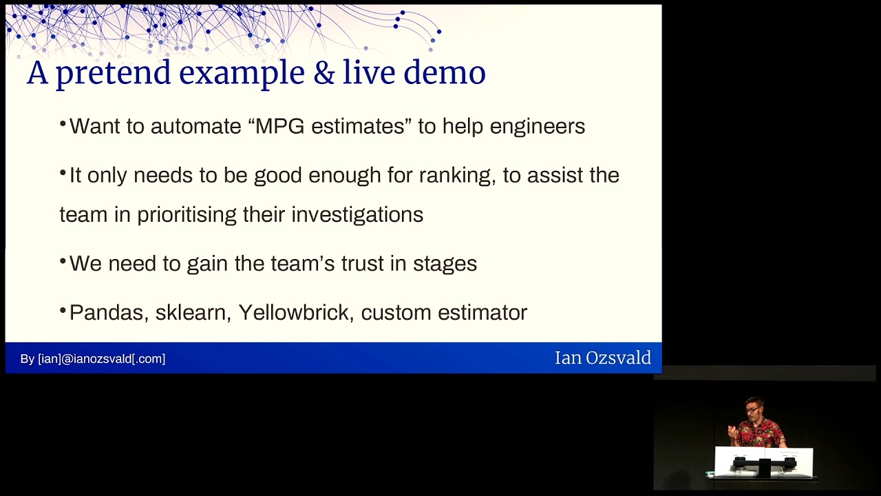A starter data science process for software engineers - Ian Ozsvald - PyLondinium19