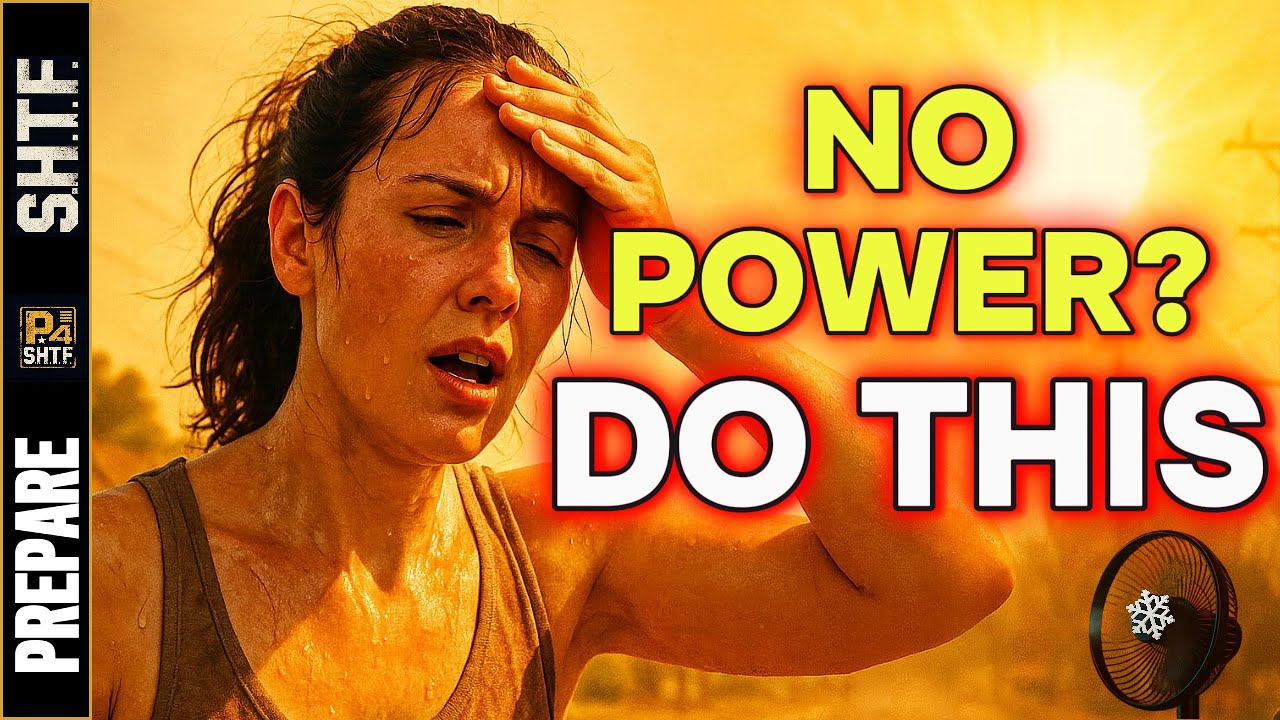 How to Stay Cool Without Power (Summer Blackout Survival Preparing Guide)
