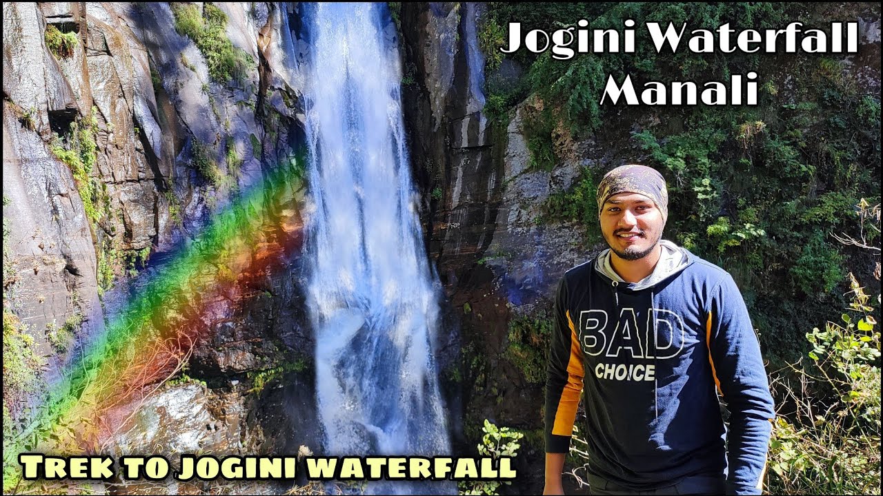 JOGINI WATERFALLS 🏞️ via Vashisht Temple 🛕Manali | Himachal's Most Beautiful Waterfall🏞️ | Librakesh
