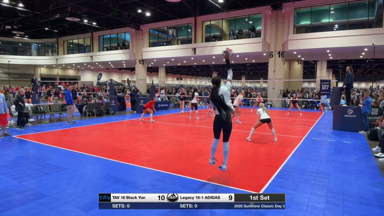 2026 Sunshine Classic Semi-Final Game: TAV 16 Black Yun vs. Legacy 16-1 Adidas Set 1