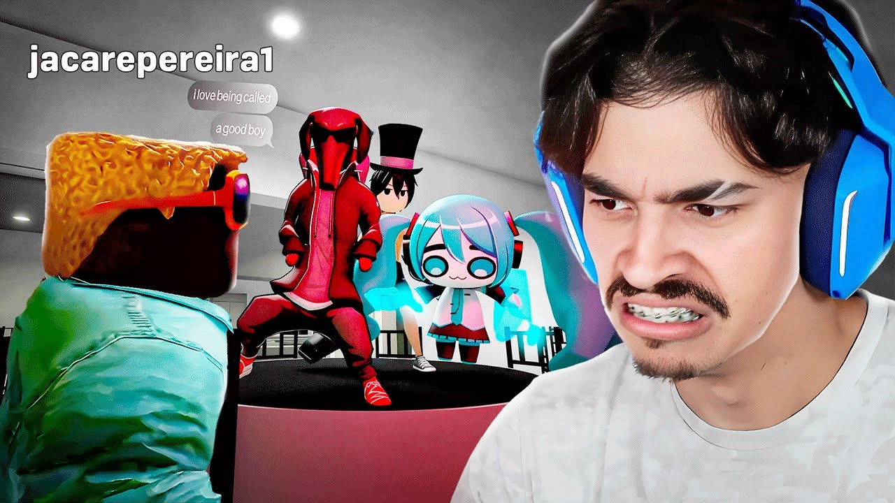SÓ TEM GENTE ESQUISITA NESSE BAILE DO ROBLOX!