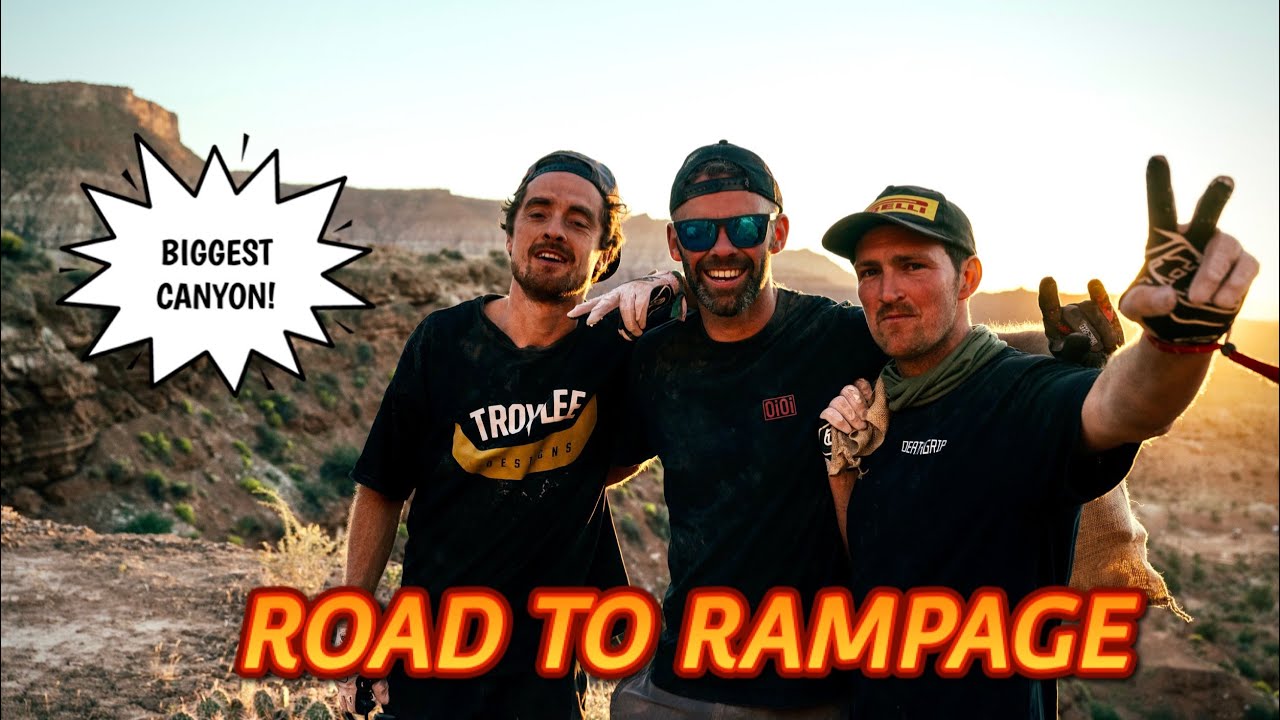 REDBULL RAMPAGE - THE GNARLIEST EVENT EVER - WE MADE A CANYON GAP!!!!