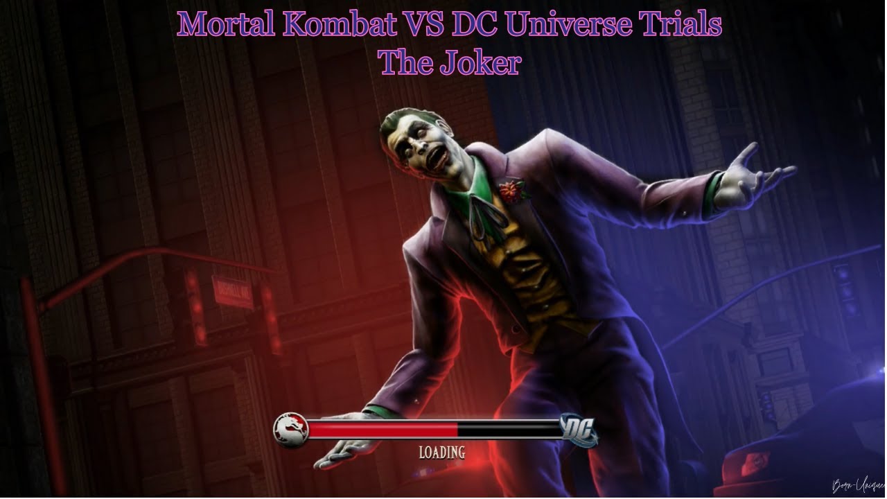 Mortal Kombat VS DC Universe Trials - The Joker