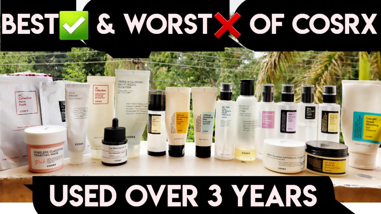 ✅Best &❌ Worst of CosRx | Best of Korean skincare